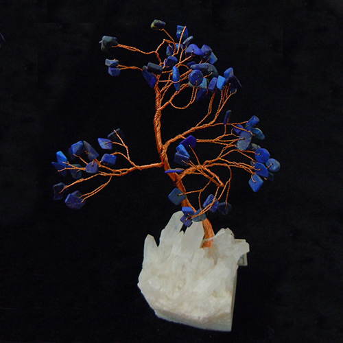 Lapis Gemstone Tree